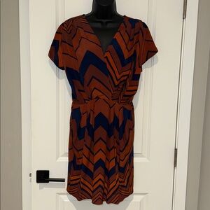 Amanda Uprichard Geometric Print Silk Dress